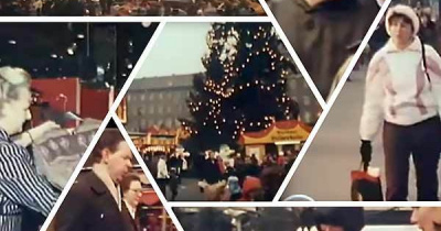 ? ГДР, Берлин 1984 - Торговля в  республике накануне Нового Года