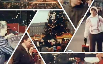 ? ГДР, Берлин 1984 - Торговля в  республике накануне Нового Года