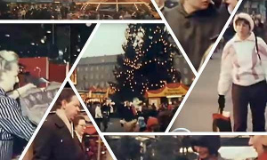 ? ГДР, Берлин 1984 - Торговля в  республике накануне Нового Года