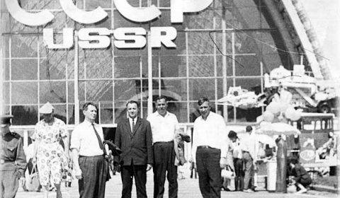 СССР на Выставке в Брюсселе 1958 год