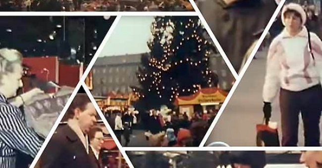 ? ГДР, Берлин 1984 - Торговля в  республике накануне Нового Года