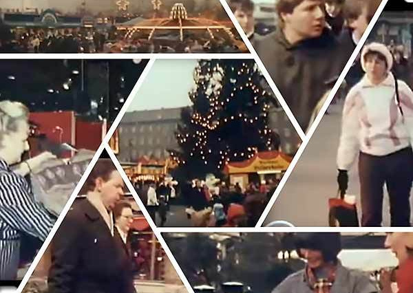 ? ГДР, Берлин 1984 - Торговля в  республике накануне Нового Года