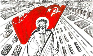 Вражда между православием и коммунизмом